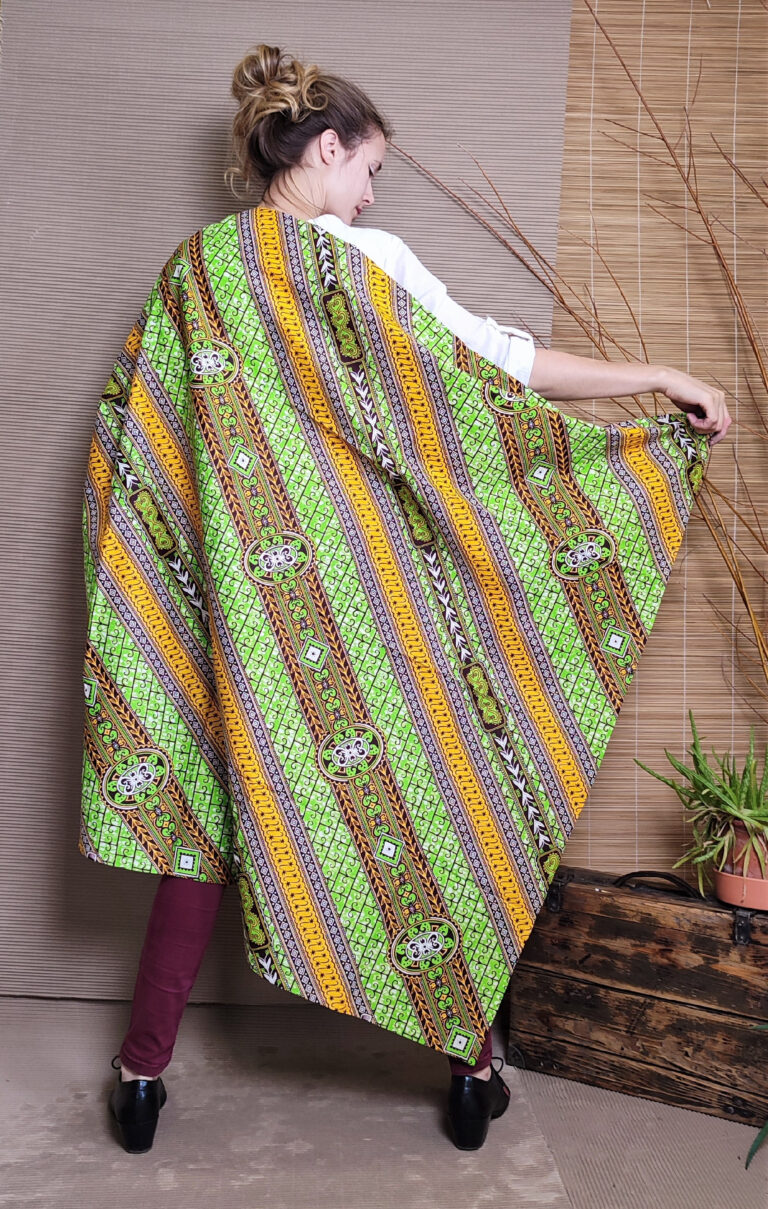 Šátek - žlutý pruhovaný