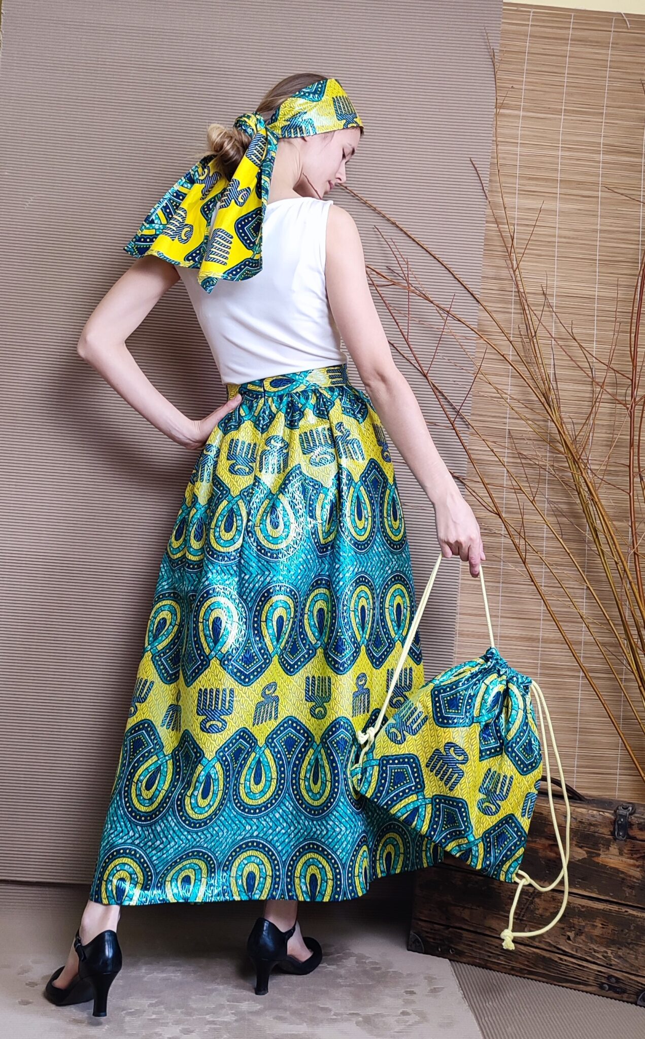 Metalický batoh - větší