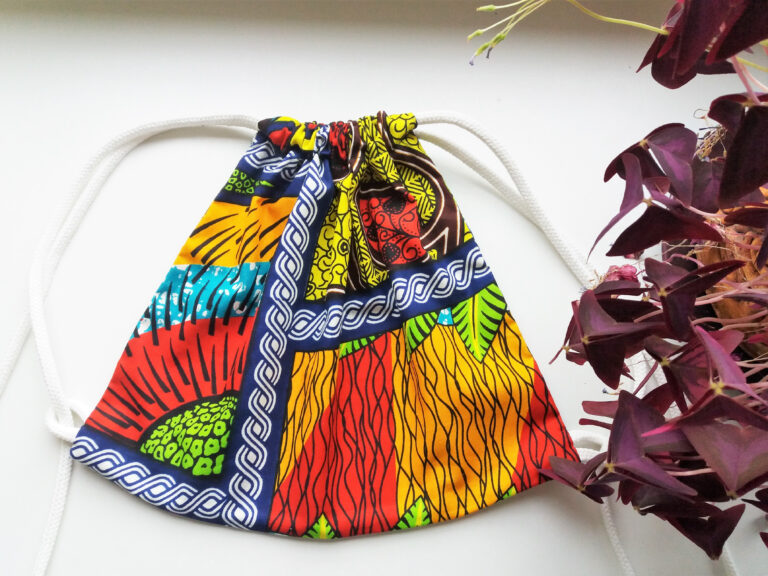 Africký batoh - barvami hýřící dětský