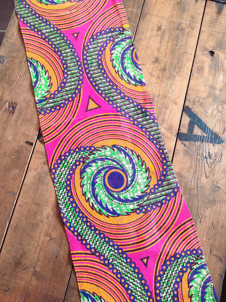 Šátek - růžový svítící II