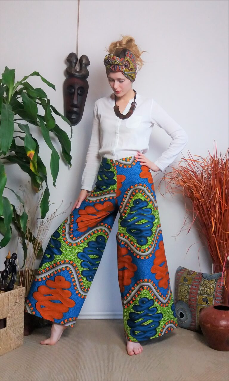 Dámské zavinovací kalhoty - hadi