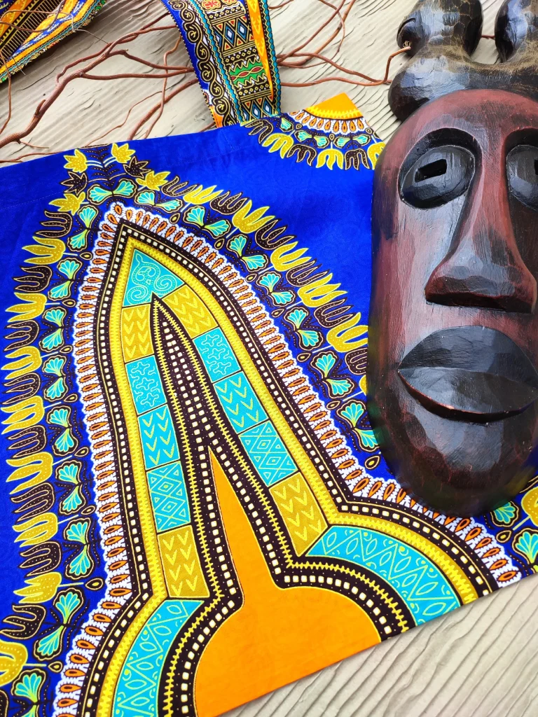 Africká taška - modrá makenzi