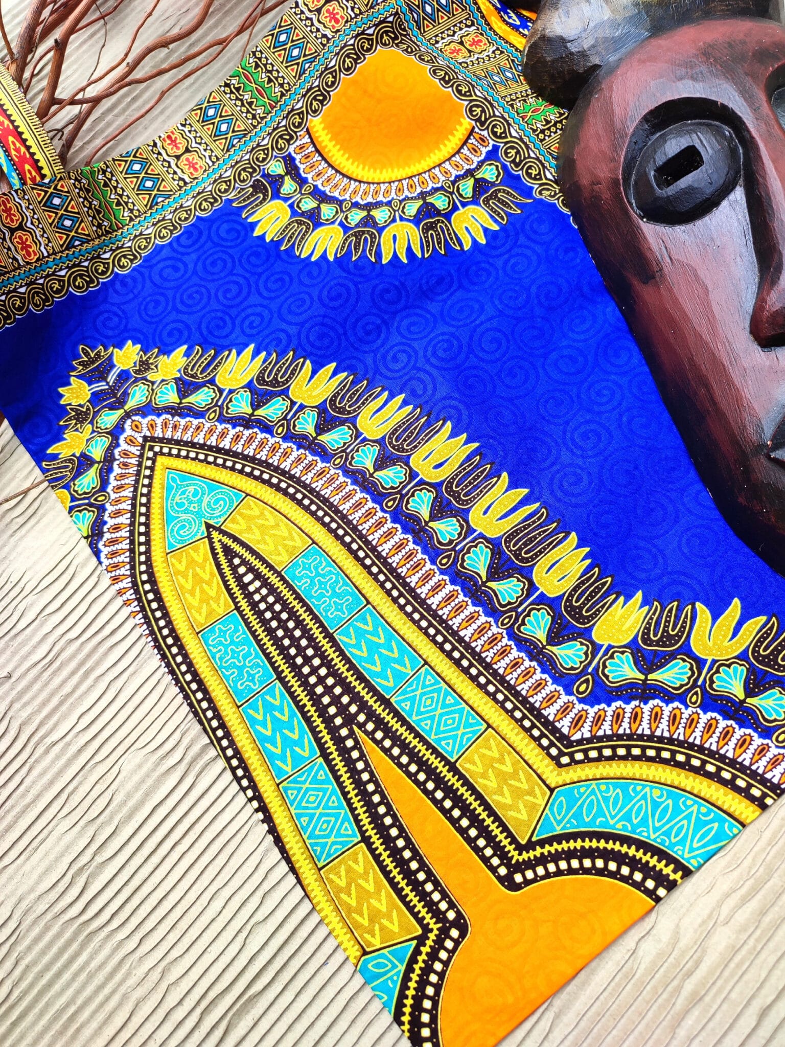 Africká taška - modrá makenzi II