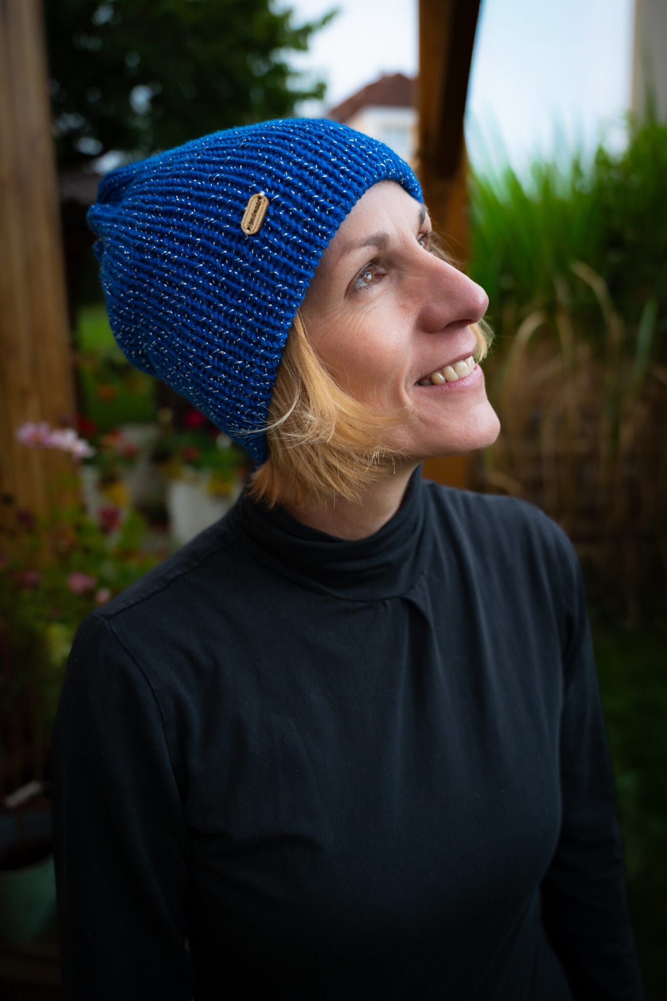 Čepice Luna tmavě modrá