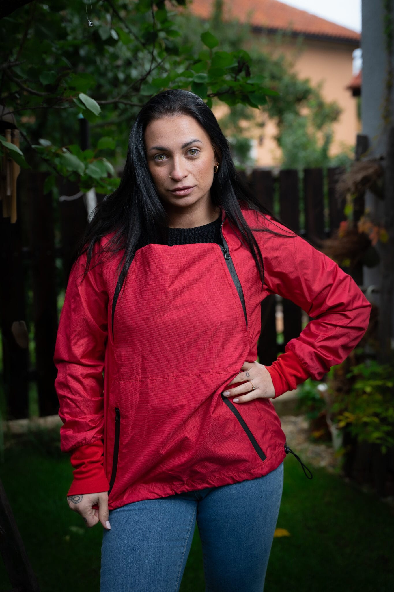 Sportovní bunda Michelle červená