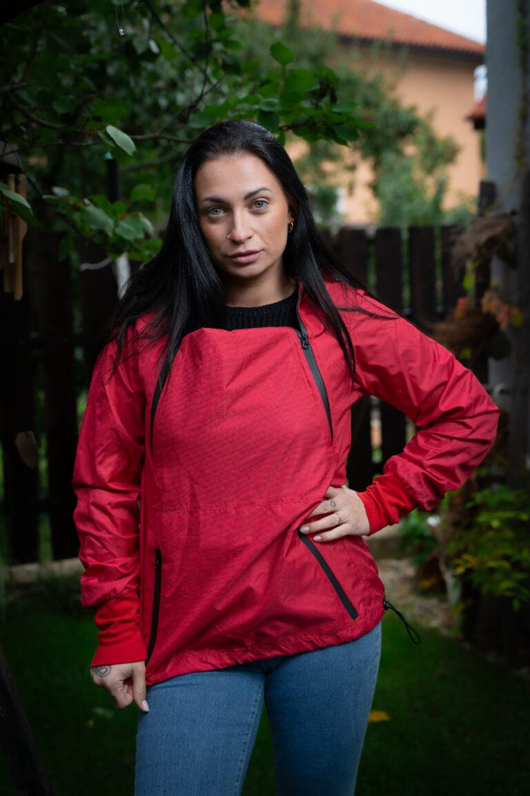 Sportovní bunda Michelle červená