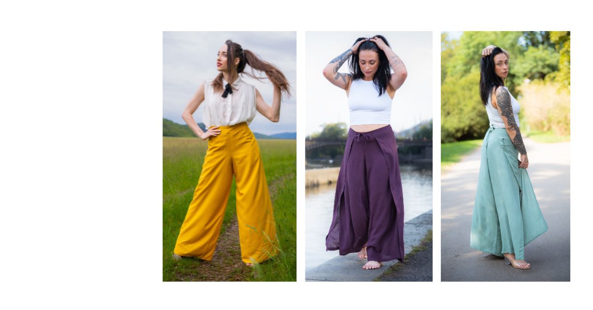 Zavinovací kalhoty by Pangeas