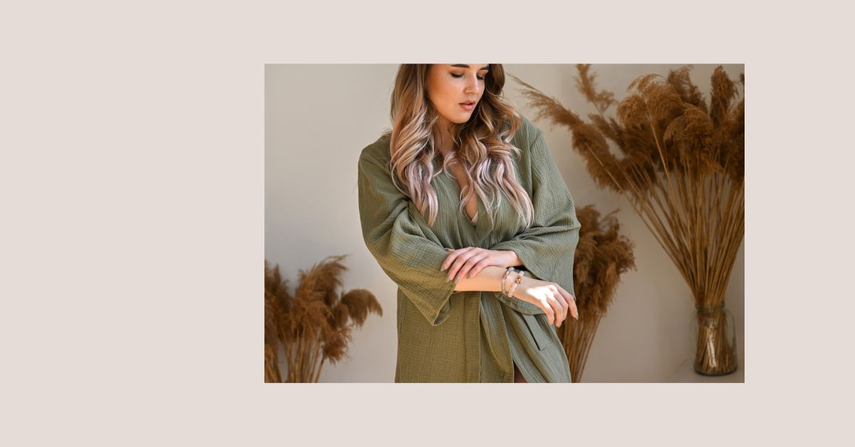 Mušelínové župánky Bohé