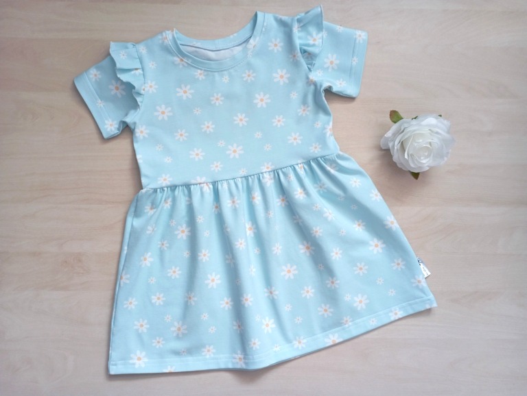 Šatičky s kopretinami velikost 98