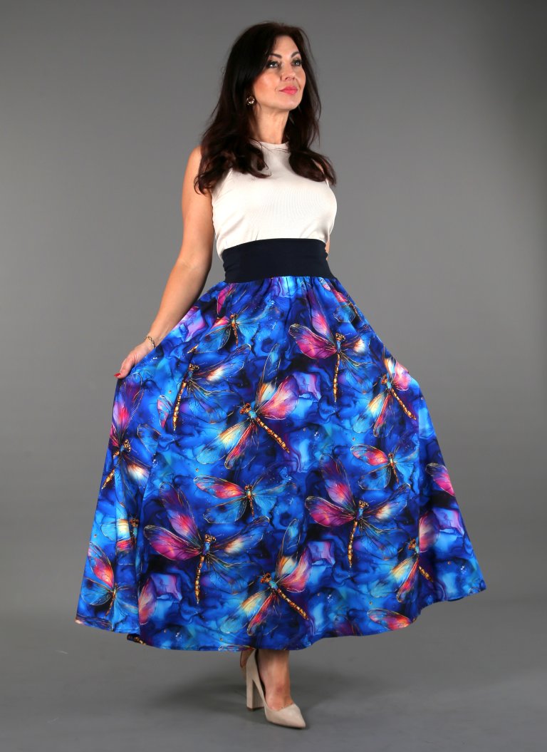 DÁMSKÁ SUKNĚ VÁŽKOVÁ