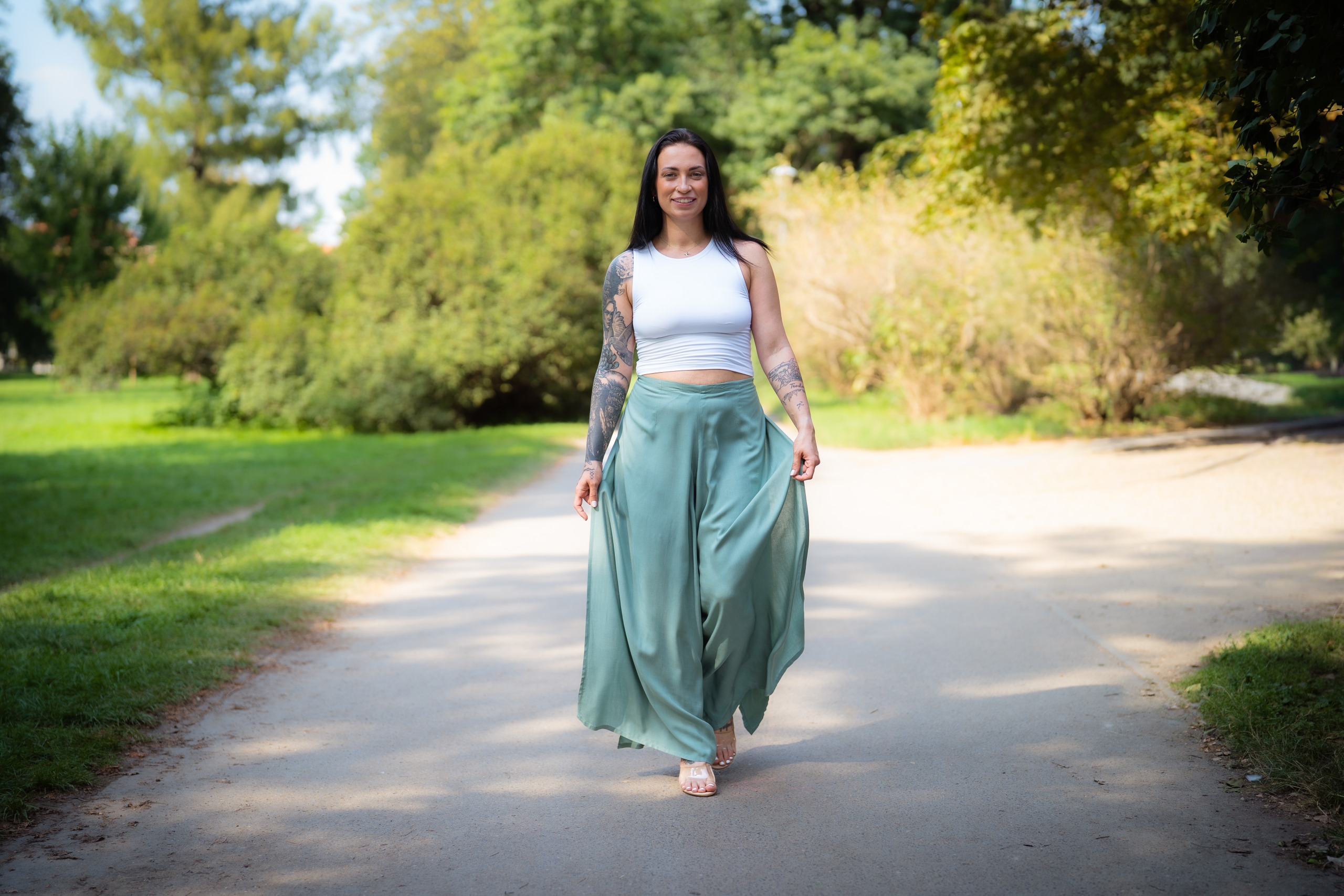 Zavinovací kalhoty by Pangeas