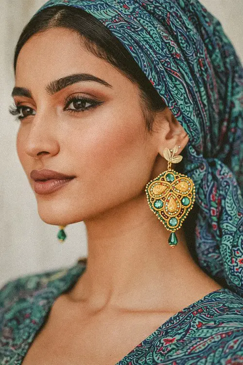 "Only one" Surat earrings - sutaškové náušnice