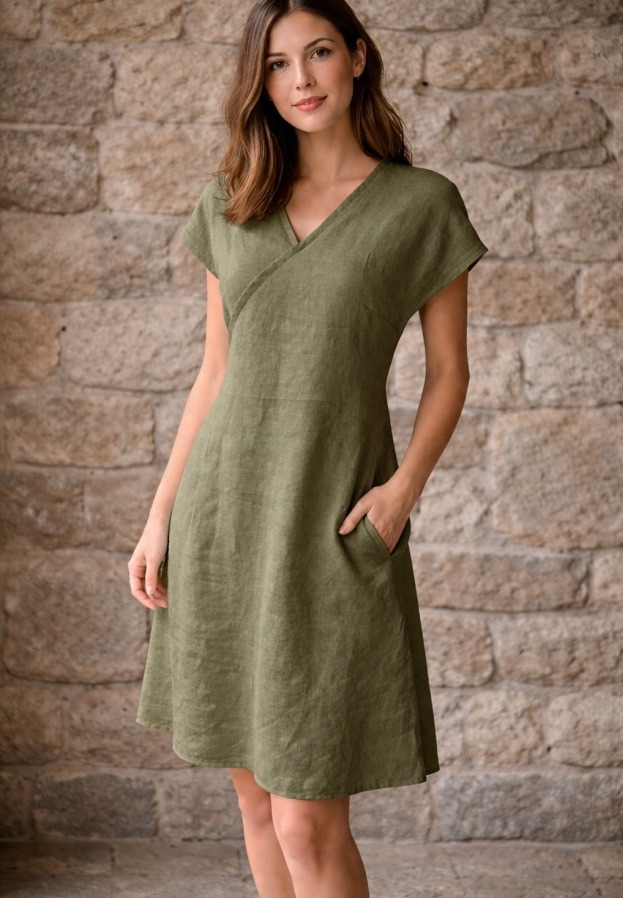 lněné šaty