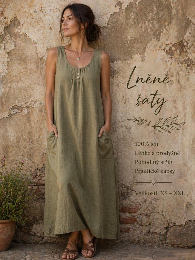 Lněné šaty